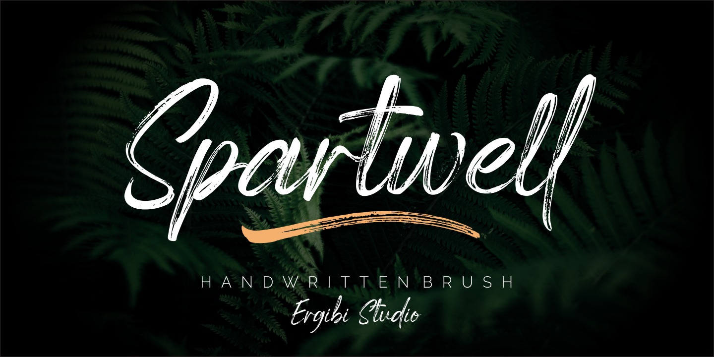 Spartwell Font preview